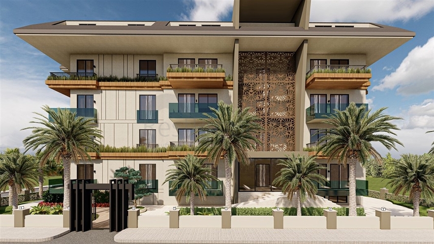 Neues Projekt während der Bauphase 800 m vom Meer entfernt im Bereich Oba