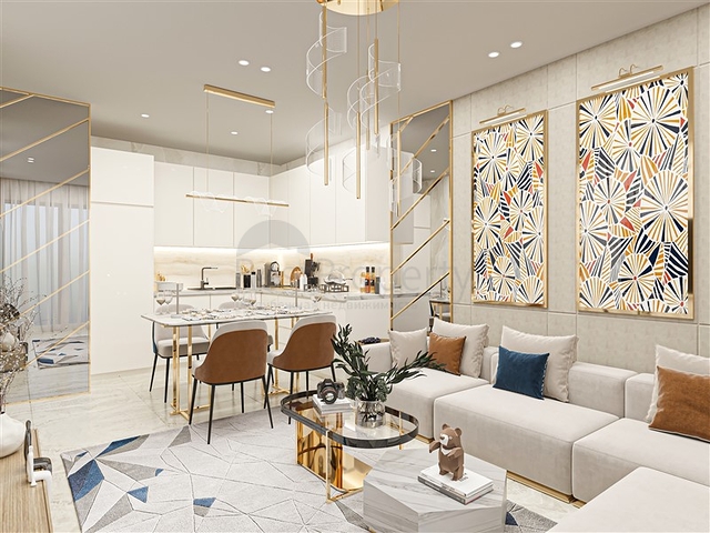 Neues Projekt während der Bauphase 800 m vom Meer entfernt im Bereich Oba