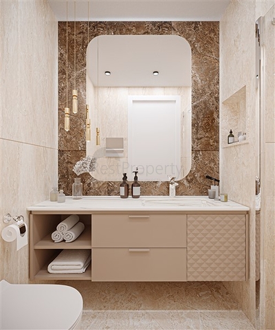 Neues Projekt während der Bauphase 800 m vom Meer entfernt im Bereich Oba