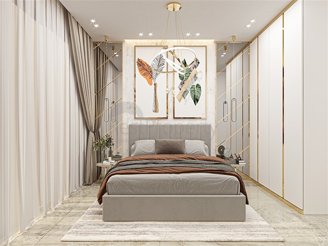 Neues Projekt während der Bauphase 800 m vom Meer entfernt im Bereich Oba