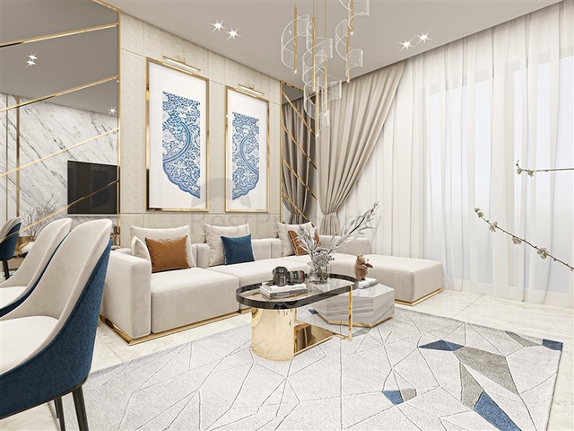 Neues Projekt während der Bauphase 800 m vom Meer entfernt im Bereich Oba