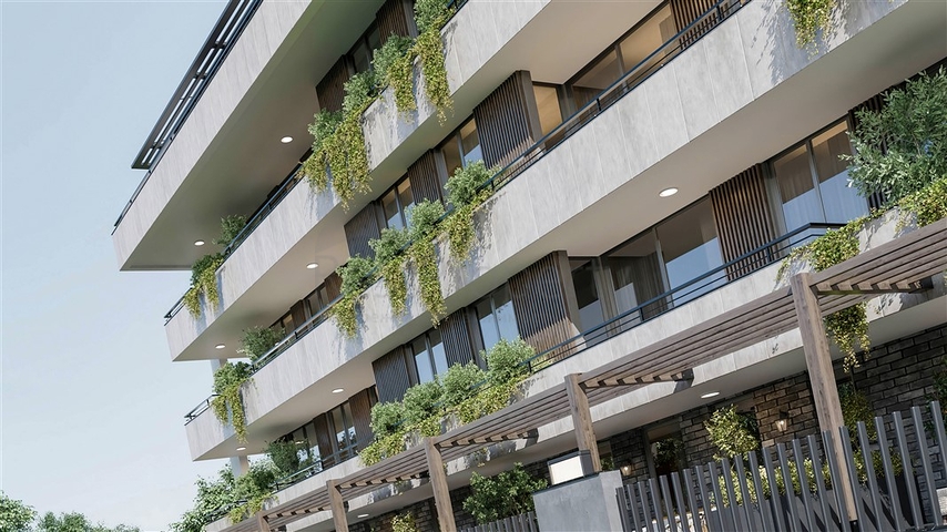 Ein Projekt für Liebhaber von Ruhe und Frieden im Zentrum von Alanya 