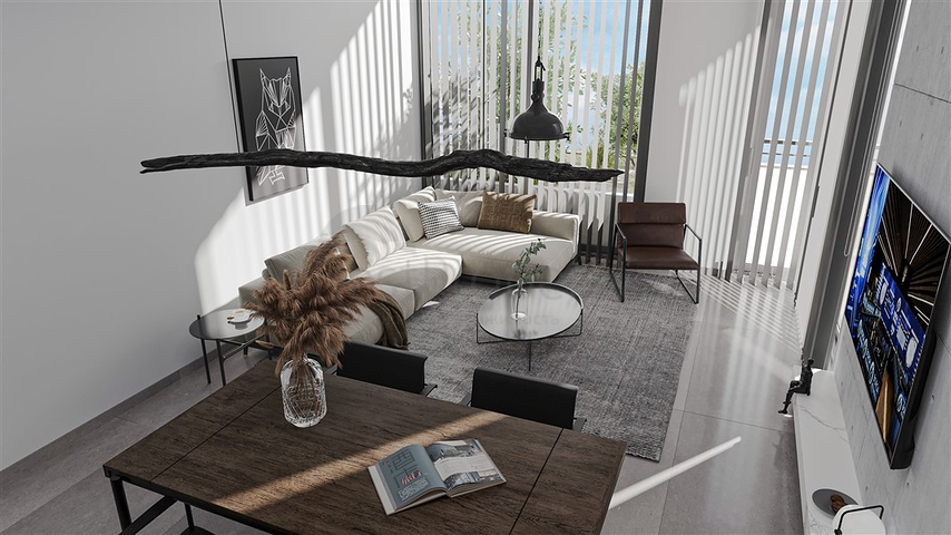 Ein Projekt für Liebhaber von Ruhe und Frieden im Zentrum von Alanya 