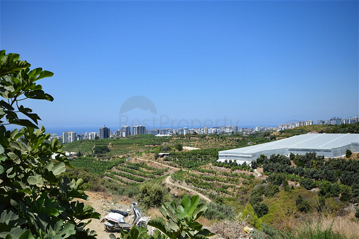 Villa in Sith 4+1 mit kleinem Garten und Meer- und Bergblick in der malerischen Gegend von Kargicak