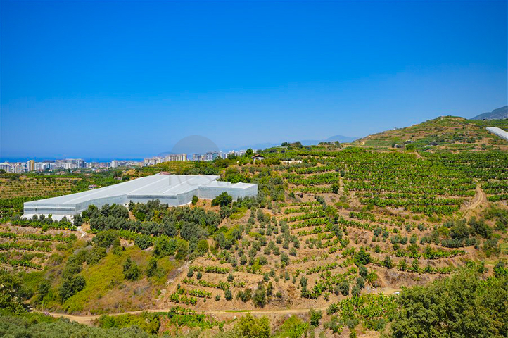 Villa in Sith 4+1 mit kleinem Garten und Meer- und Bergblick in der malerischen Gegend von Kargicak