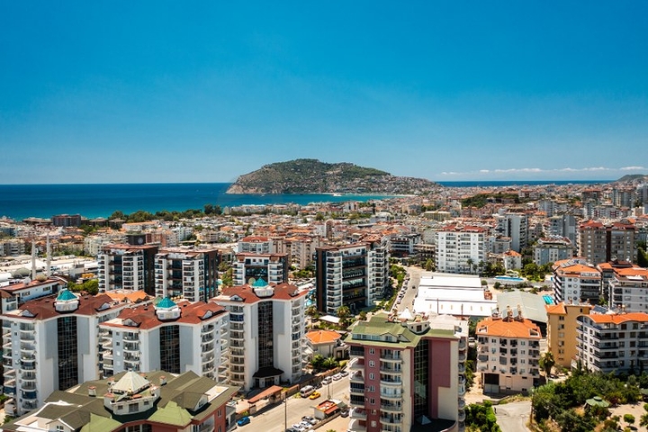2+1-Wohnung im Stadtteil Djikjili mit großem Balkon