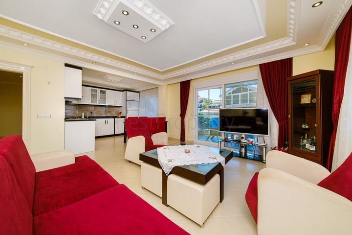 2+1-Wohnung im Stadtteil Djikjili mit großem Balkon