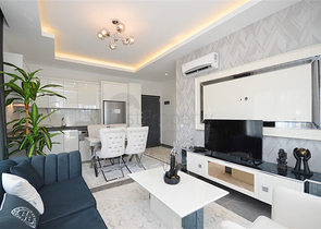 Möblierte Wohnung mit einem Schlafzimmer im Stadtteil Oba