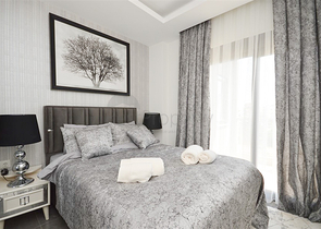 Möblierte Wohnung mit einem Schlafzimmer im Stadtteil Oba