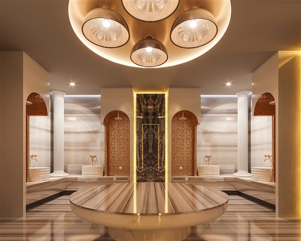 1+1 Wohnung in einem Premium-Komplex an der ersten Küste in Mahmutlar