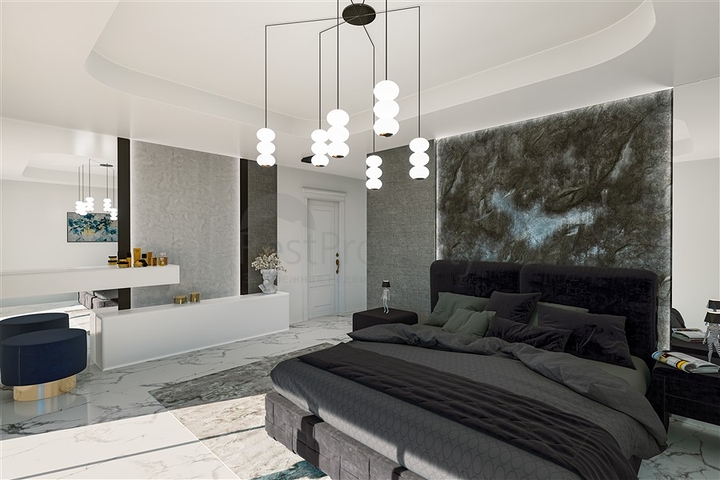 Einzigartiges 5+1-Villaprojekt im Stadtteil Kestel