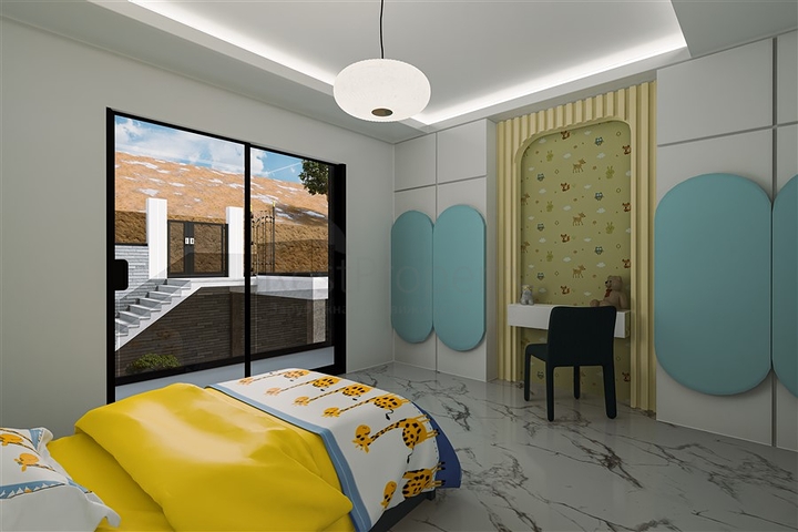 Einzigartiges 5+1-Villaprojekt im Stadtteil Kestel