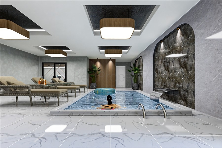 Einzigartiges 5+1-Villaprojekt im Stadtteil Kestel