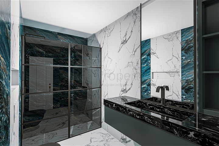 Einzigartiges 5+1-Villaprojekt im Stadtteil Kestel