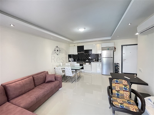 Helle Wohnung mit einem Schlafzimmer in der Gegend mit dem besten Sandstrand in Avsallar