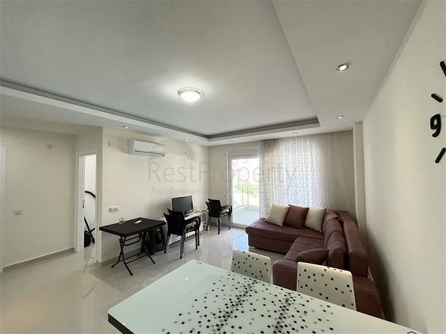 Helle Wohnung mit einem Schlafzimmer in der Gegend mit dem besten Sandstrand in Avsallar