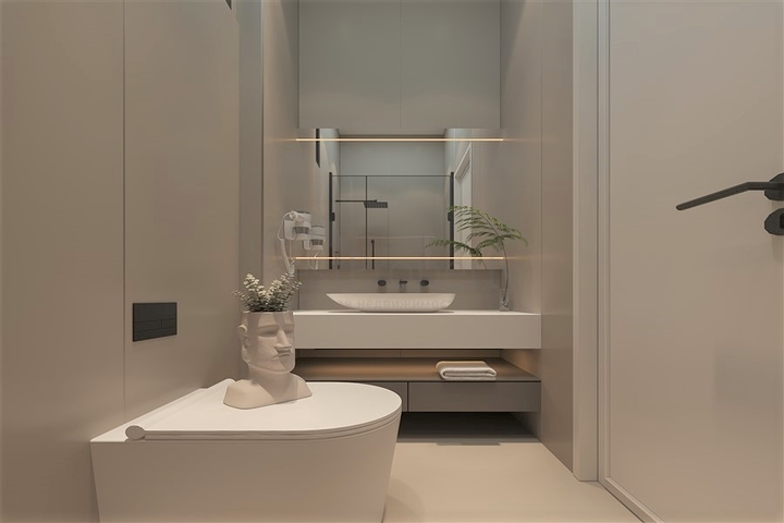 Neue Villa mit Panoramablick auf das Meer in Tepe