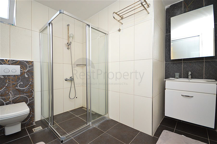 2+1 Penthouse mit Blick auf das Mittelmeer, nur 400 m vom Strand von Kargicak entfernt