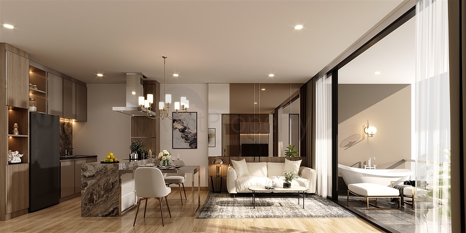 Luxuswohnungen am Strand von Kata