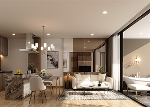 Luxuswohnungen am Strand von Kata