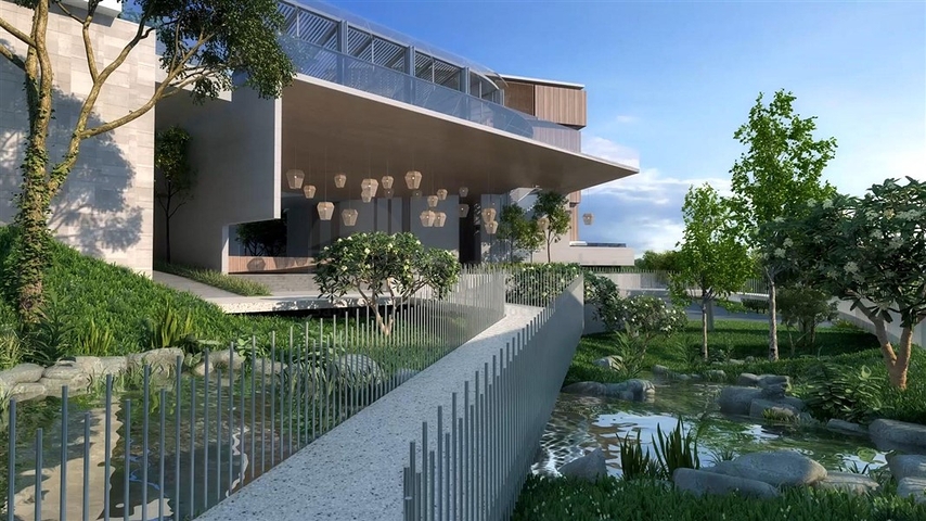 Wohnungen mit Möbeln in einer modernen Eigentumswohnung in Kamal