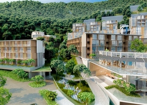 Wohnungen mit Möbeln in einer modernen Eigentumswohnung in Kamal