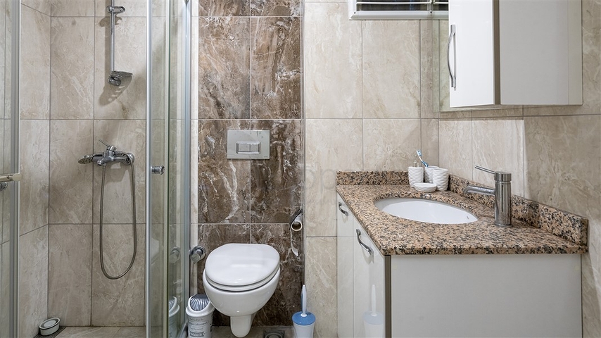 Wohnung im offenen Wohnungsbaugebiet Oba, 5 Minuten vom Meer entfernt