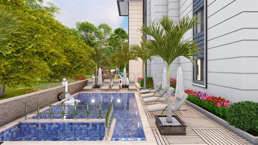 Neuer Boutique-Komplex im Stadtteil Gazipasa