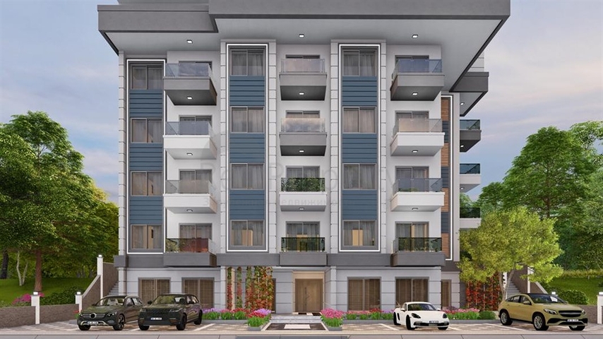 Neuer Boutique-Komplex im Stadtteil Gazipasa