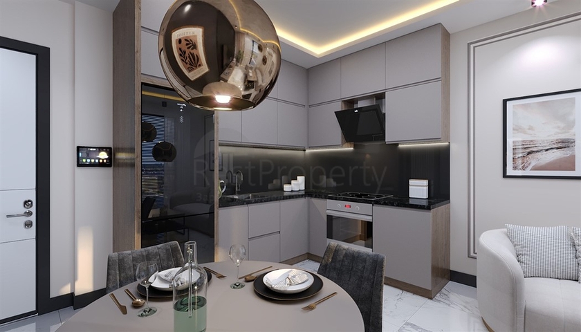 Neuer Boutique-Komplex im Stadtteil Gazipasa