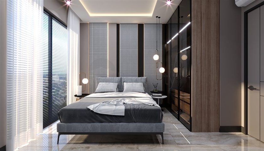 Neuer Boutique-Komplex im Stadtteil Gazipasa