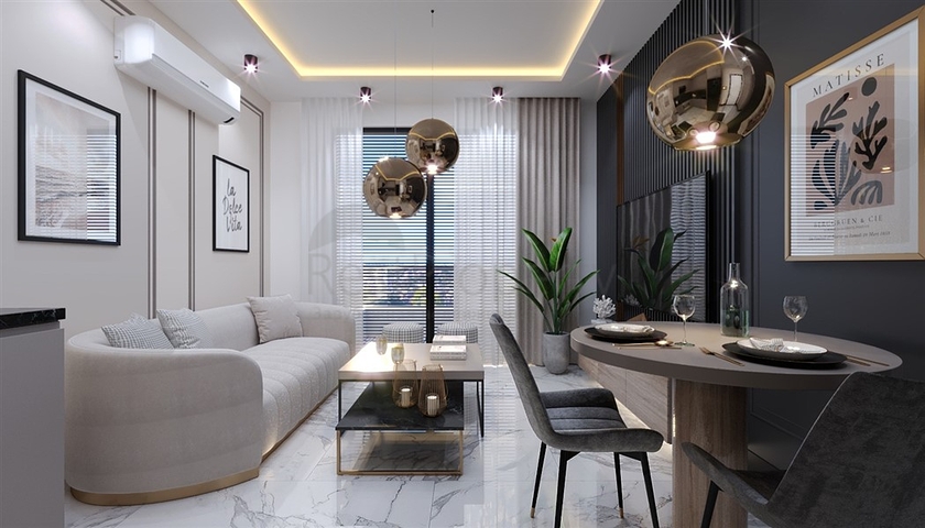 Neuer Boutique-Komplex im Stadtteil Gazipasa