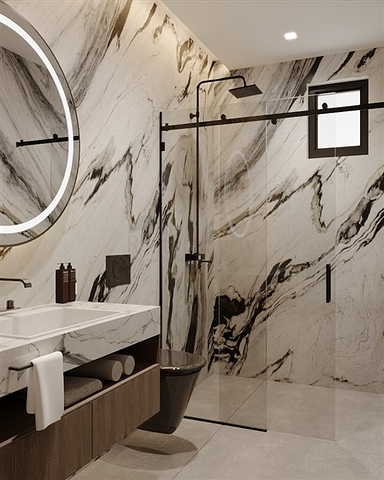 Villa 3+1 mit Whirlpool auf dem Dach, 250 m vom Meer entfernt