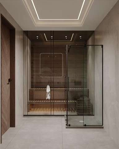 Villa 3+1 mit Whirlpool auf dem Dach, 250 m vom Meer entfernt