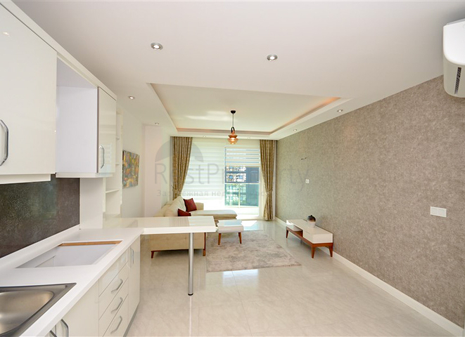 1+1 Apartment in Mahmutlar