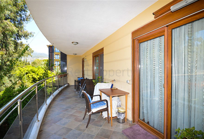 2+1 Wohnung in der ersten Zeile im Zentrum von Alanya