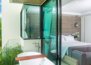 Moderne Eigentumswohnung mit herrlichem Blick auf die Andamanensee