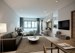 Wohnungen zur Miete in einer modernen Eigentumswohnung