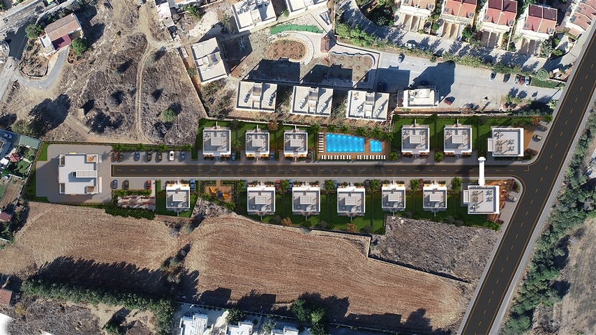 Neues Projekt für große Wohnungen im Stadtteil Iskele 