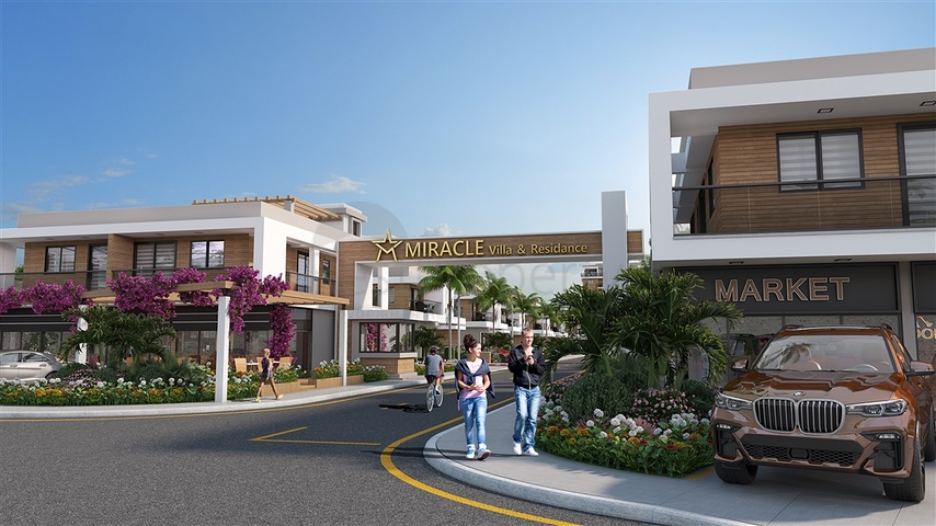 Neues Projekt für große Wohnungen im Stadtteil Iskele 