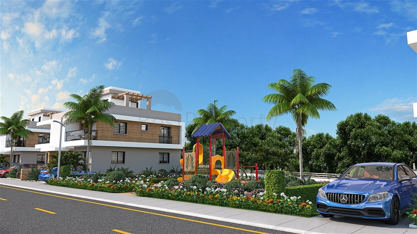 Neues Projekt für große Wohnungen im Stadtteil Iskele 