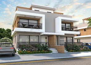 Neues Projekt für große Wohnungen im Stadtteil Iskele 