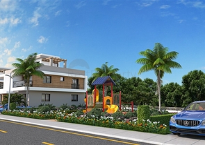 Neues Projekt für große Wohnungen im Stadtteil Iskele 