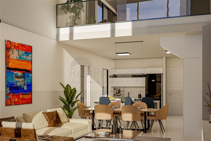 Luxuriöses Projekt während der Bauphase in Iskel 