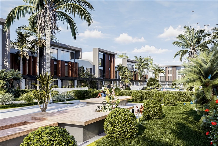 Luxuriöses Projekt während der Bauphase in Iskel 