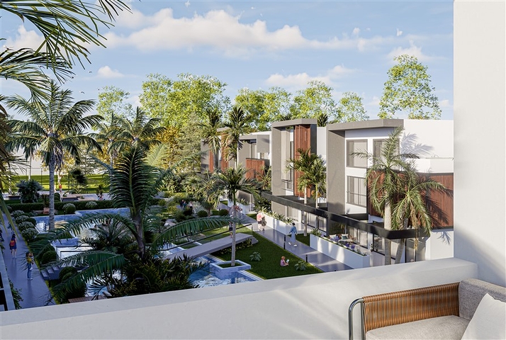 Luxuriöses Projekt während der Bauphase in Iskel 