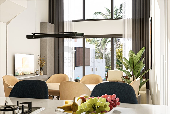 Luxuriöses Projekt während der Bauphase in Iskel 