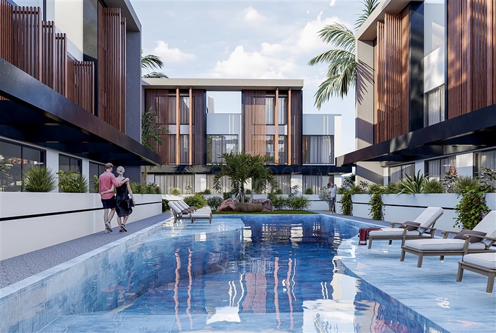 Luxuriöses Projekt während der Bauphase in Iskel 