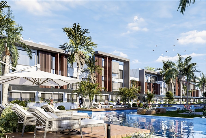 Luxuriöses Projekt während der Bauphase in Iskel 