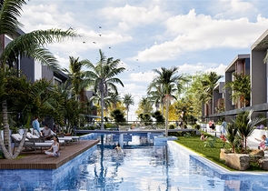 Luxuriöses Projekt während der Bauphase in Iskel 